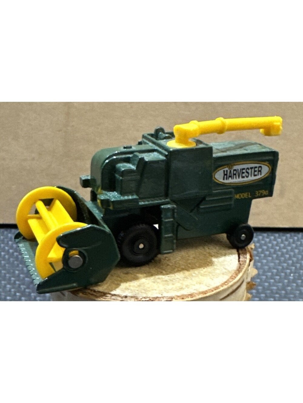 Matchbox Combine Harvester Green Diecast Toy Car | 1977 Loose | Model 379a